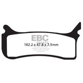 Brzdové obloženie EBC MXS406