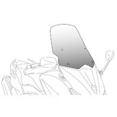 Plexi na motorku PUIG V-TECH LINE TOURING 6728F tmavá dymová