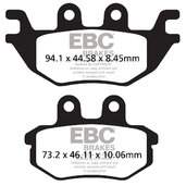 Brzdové obloženie EBC FA686TT