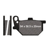 Brzdové obloženie EBC FA041V