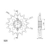 Reťazové koliečko SUPERSPROX CST-511:15 15T, 520