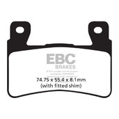 Brzdové obloženie EBC FA265HH