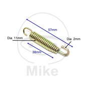 Exhaust springs - dimensions