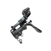 Thumb brake master cylinder ACCOSSATO piston diam. 13.5 mm with long lever and bracket included