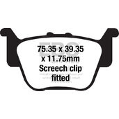 Brzdové obloženie EBC FA714R