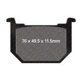 Brzdové obloženie EBC FA051