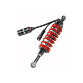 Tlmič BITUBO adjustable: hydraulic spring preload, rebound, double compression, length red spring