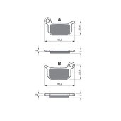 Brzdové obloženie GOLDFREN 190 S3