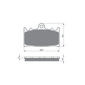 Brzdové obloženie GOLDFREN 032 AD