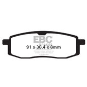 Brzdové obloženie EBC FA105R