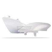 Bočné číslové tabuľky POLISPORT 8602000001 (pár) biela