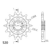 Reťazové koliečko SUPERSPROX CST-1441:15 15T, 520