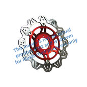 Brzdový kotúč EBC VR624RED červená