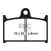 Brzdové obloženie EBC FA145