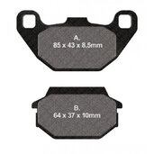 Brzdové obloženie EBC FA305R