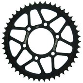 Reťazová rozeta SUPERSPROX RFE-809:47-BLK čierna 47T, 428