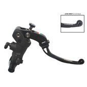 Radial brake master cylinder ACCOSSATO 19 x 20 with folding lever,black