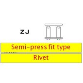 Nitovacia spojka reťaze D.I.D Chain 525ZVM-X2 ZJ