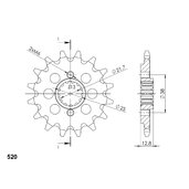 Reťazové koliečko SUPERSPROX CST-511:14 14T, 520