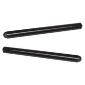 Clip-ons ACCOSSATO aluminium, 280mm without caps, Black