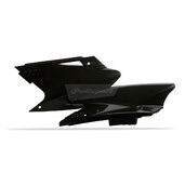 Bočné číslové tabuľky POLISPORT 8603000002 (pár) čierna