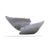 Bočné číslové tabuľky POLISPORT (pár) biela