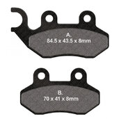 Brzdové obloženie EBC SFAC264