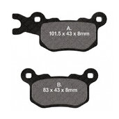 Brzdové obloženie EBC FA685R