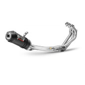 Výfuk kompletné 3x1 MIVV OVAL Y.054.L3C Karbónové / karbónové viečko