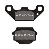 Brzdové obloženie EBC FA128TT