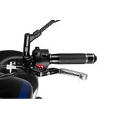 Páčka spojky bez adaptéra PUIG 3.0 24PNR výsuvné skladacie strieborno/červená