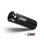 Výfuk kompletný 2x1 MIVV HR-1 K.060.SH1BAN čierna