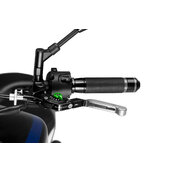 Páčka spojky bez adaptéra PUIG 3.0 24PNV výsuvné skladacie strieborno/zelená