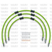 ŠTANDART -predok -sada Venhill POWERHOSEPLUS KAW-4001F-GR (3 hadice v sade) zelené hadice, chrómové koncovky