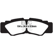 Brzdové obloženie EBC FA677TT