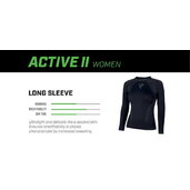 Rebelhorn - termo active ii dámsky vrch / čierne - active2ladyvrch3