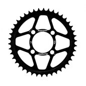 Reťazová rozeta SUPERSPROX RFE-1206:42-BLK čierna 42T, 428