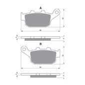 Brzdové obloženie GOLDFREN 306 AD