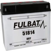 Konvenčný akumulátor ( s kyselinou) FULBAT 51814 Vrátane balenia kyseliny