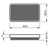 Brzdové obloženie GOLDFREN 405 S3