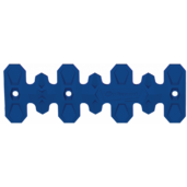 Ochrana výfukového potrubia POLISPORT ARMADILLO krátke modrá