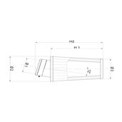 Kónické vzduchové filtre BMC BMC FMSA60-100 Polyuretánová horná časť