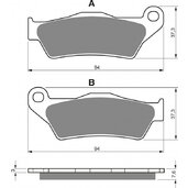 Brzdové obloženie GOLDFREN 031 AD