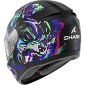 Shark prilba ridill 2 - racing beast / kvg - 2_RIDILL2_RAGING-BEAST_KVG_34Lback_MAT_HE1119KVG (Medium)