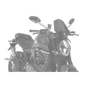 Plexi na motorku PUIG NEW. GEN SPORT 20712C karbónový vzhľad