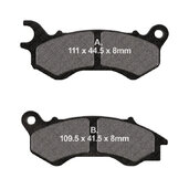 Brzdové obloženie EBC SFA603