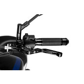 Páčka spojky bez adaptéra PUIG 3.0 24NNP výsuvné skladacie čierno / strieborné