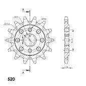 Reťazové koliečko SUPERSPROX CST-327:14 14T, 520