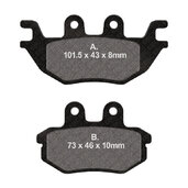 Brzdové obloženie EBC FA686R