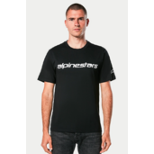 Alpinestars - tričko linear wordmark 2.0 csf / black-white - tricko-alpine-linear2.0-3